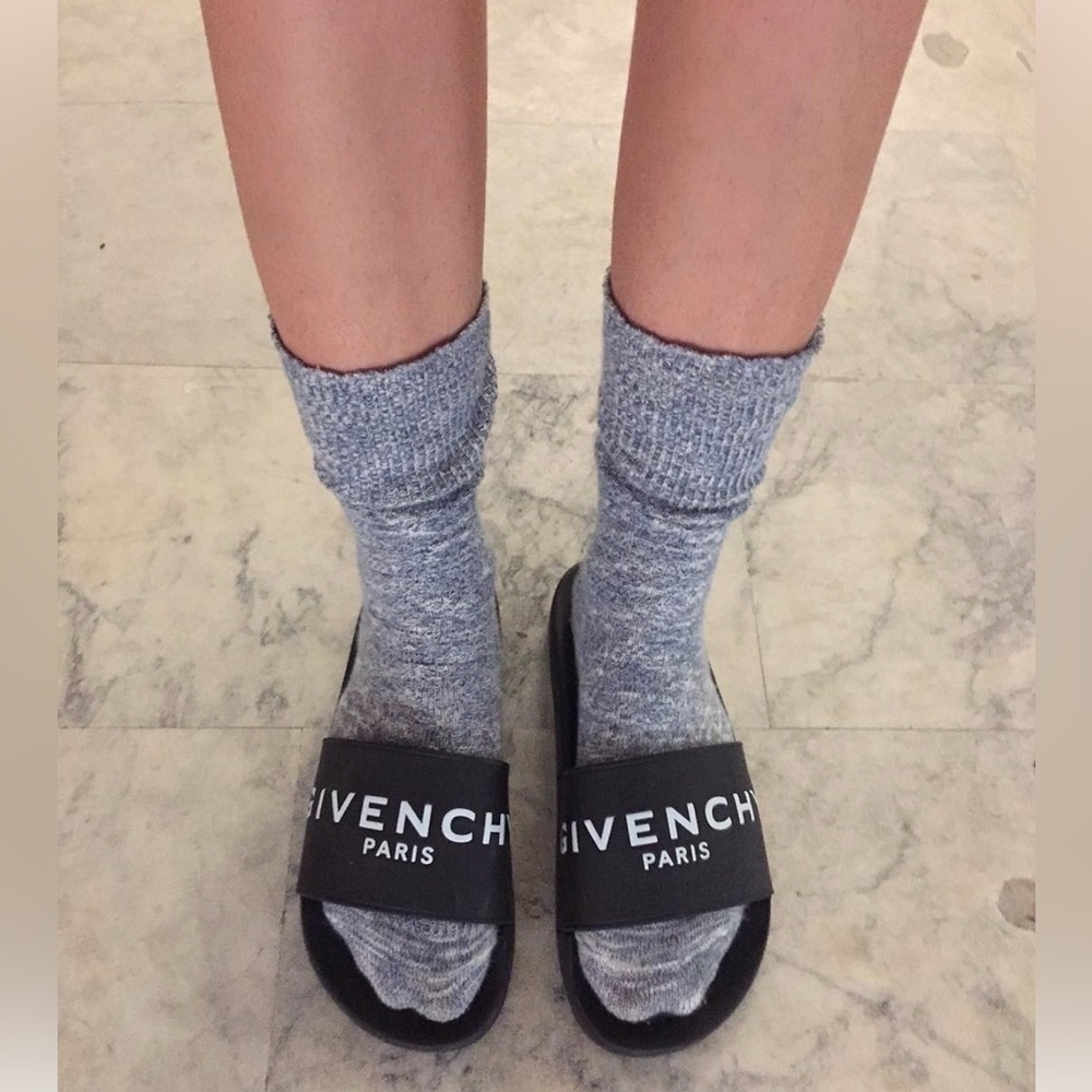 Givenchy Rubber Logo Slide